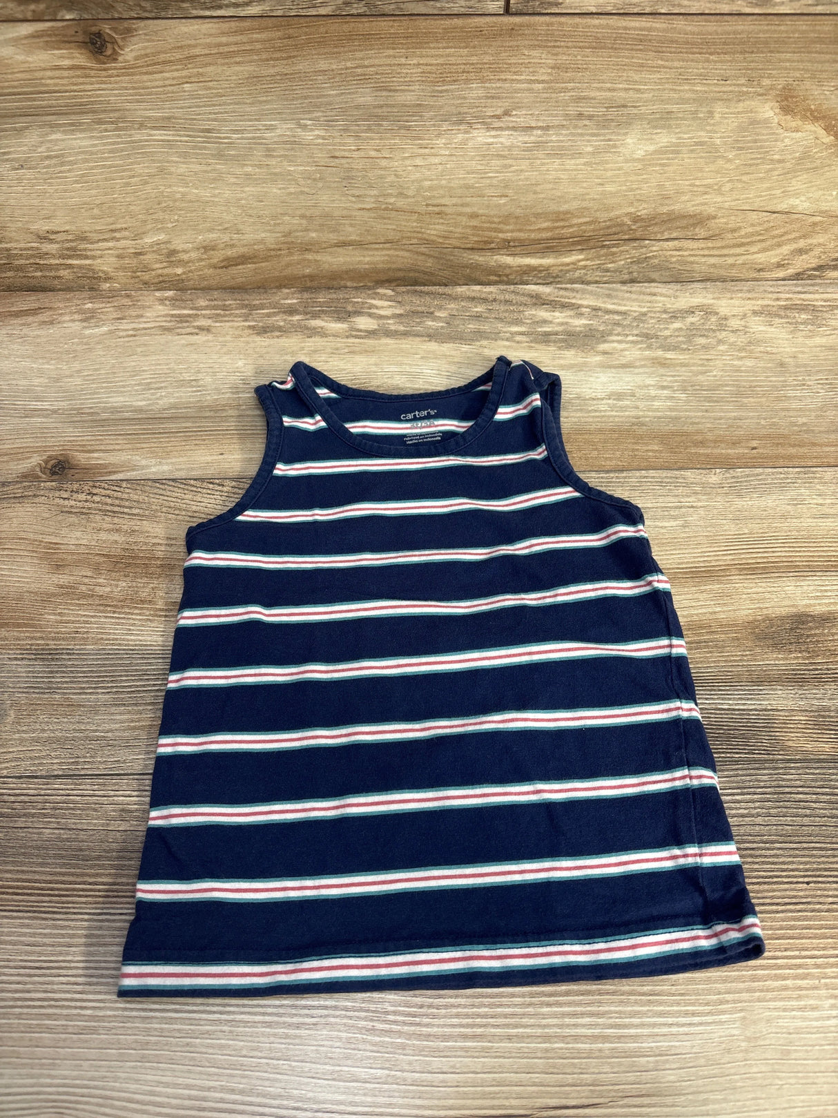 Carter's Striped Tank Top Navy sz 3T - Me n Mommy To Be
