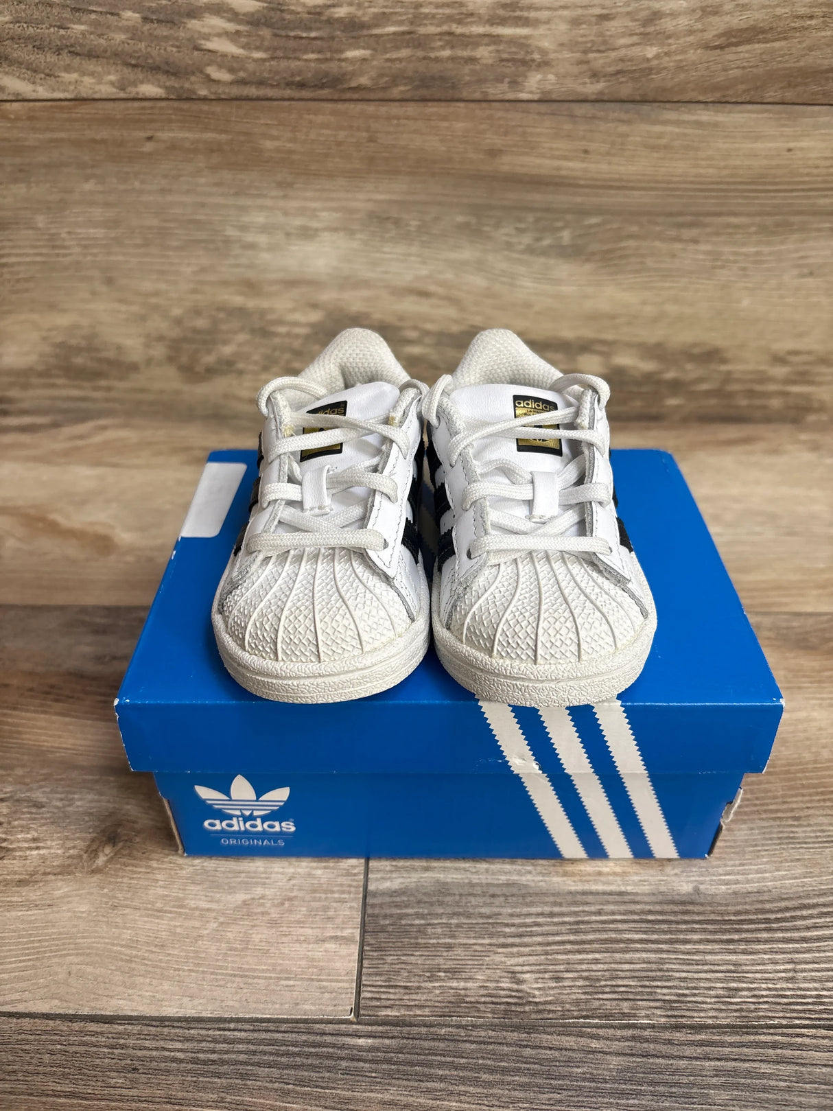 Adidas Superstar I Sneakers White sz 5c