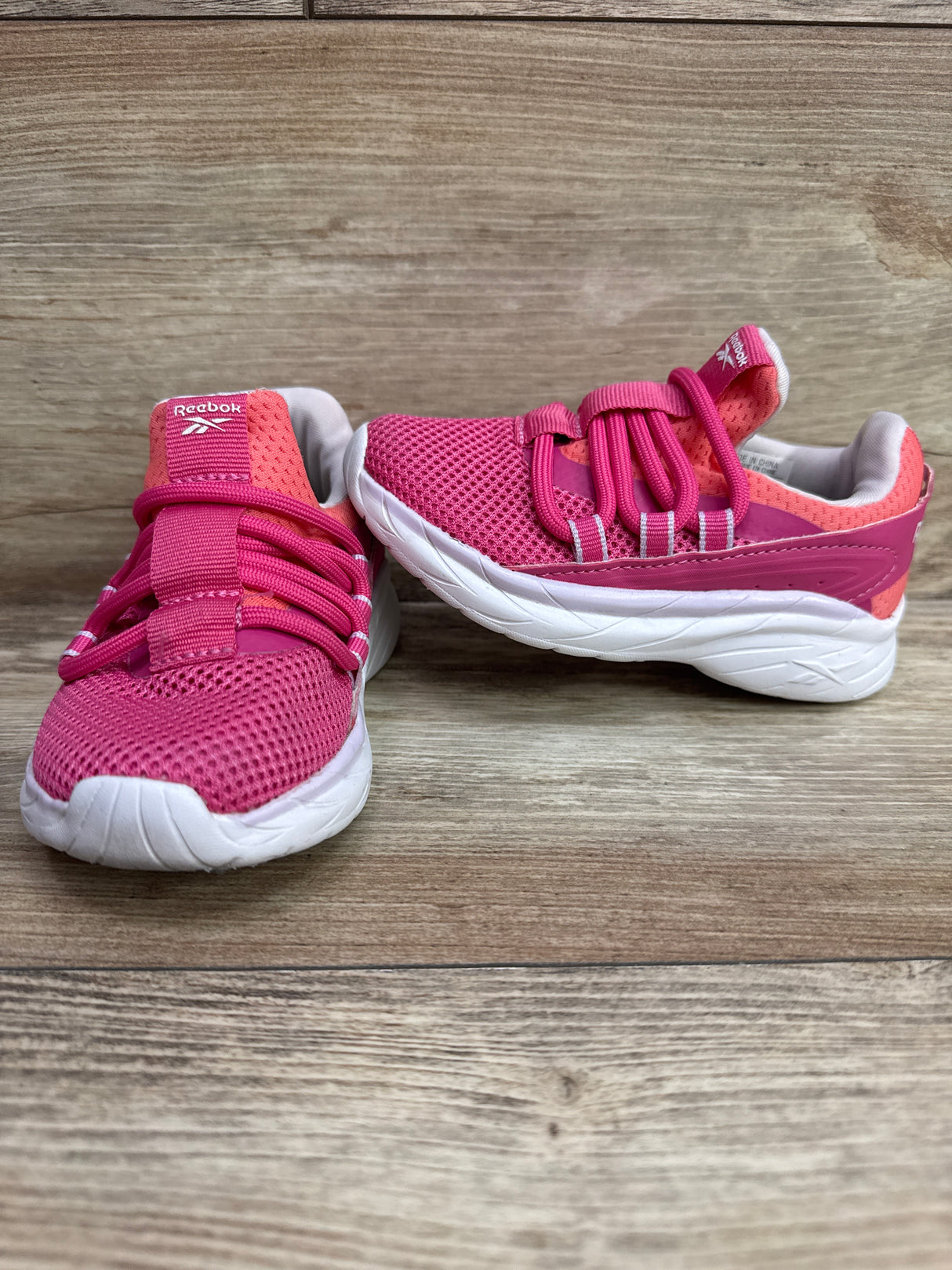 Reebok Mesh Jogging Sneakers Pink sz 8c