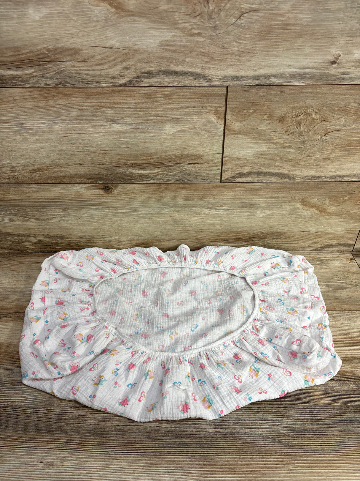 Summer Infant Muslin Fitted Bassinet Sheet White