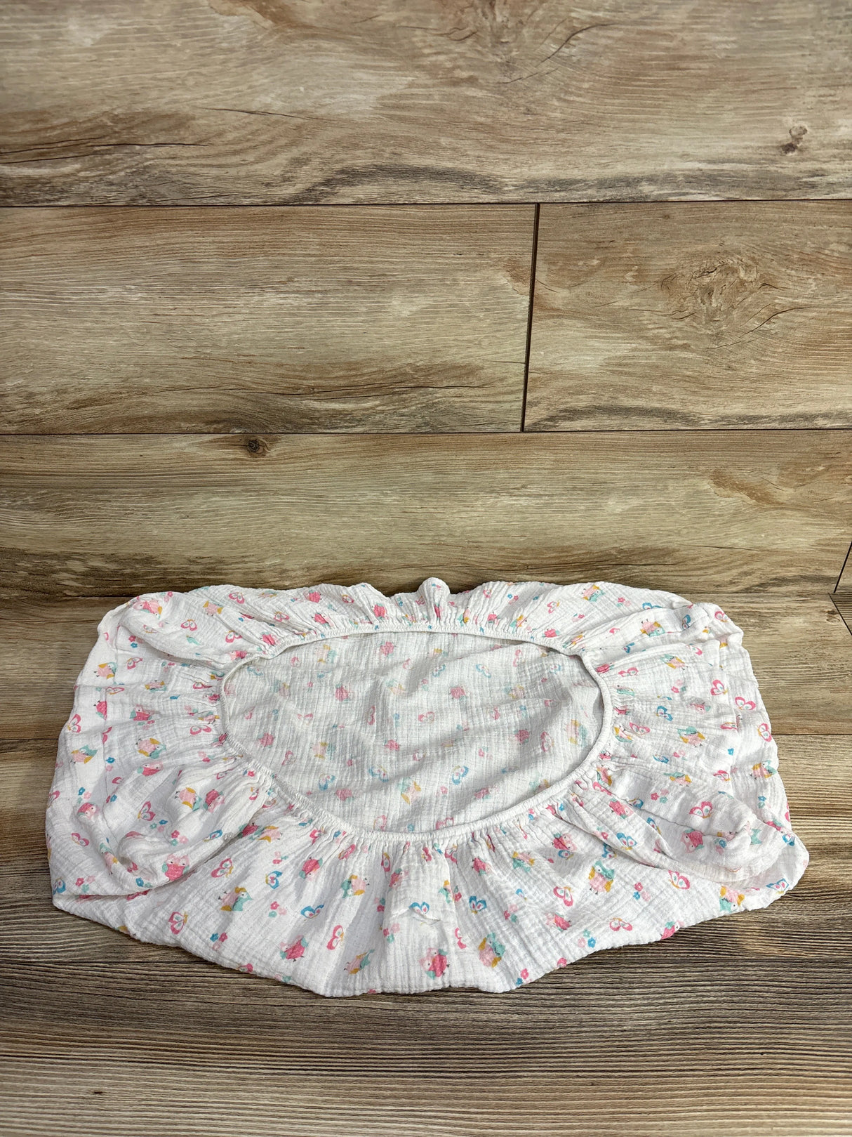 Summer Infant Muslin Fitted Bassinet Sheet White