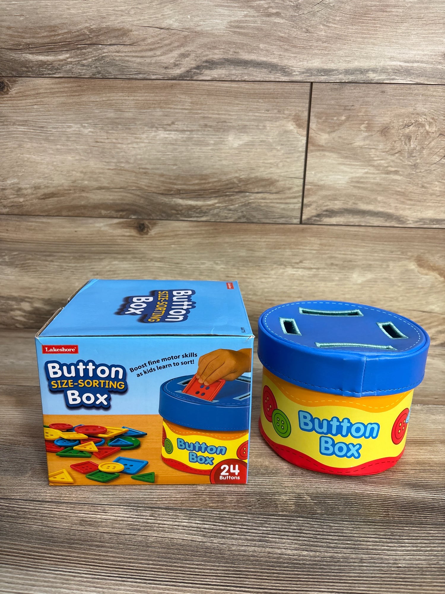Lakeshore Button Size-Sorting Box