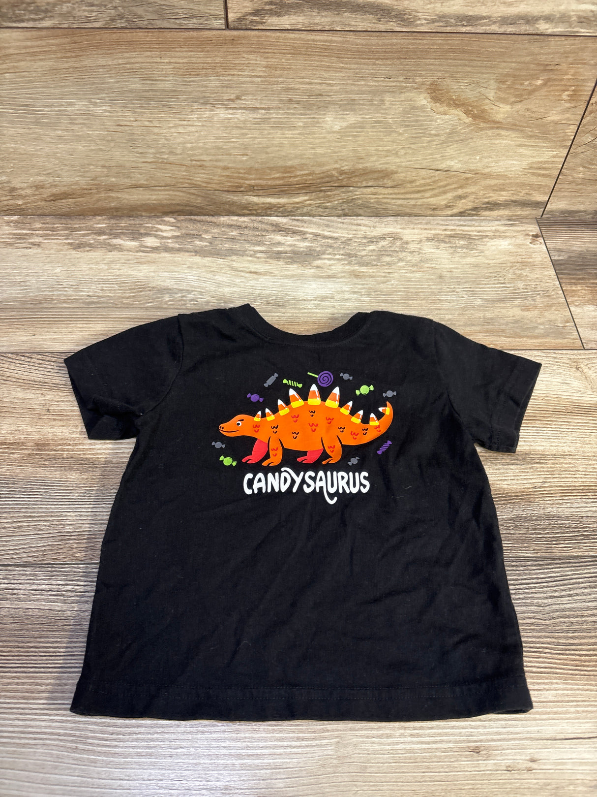 Way To Celebrate! Halloween Candysaurus Shirt Black sz 18m