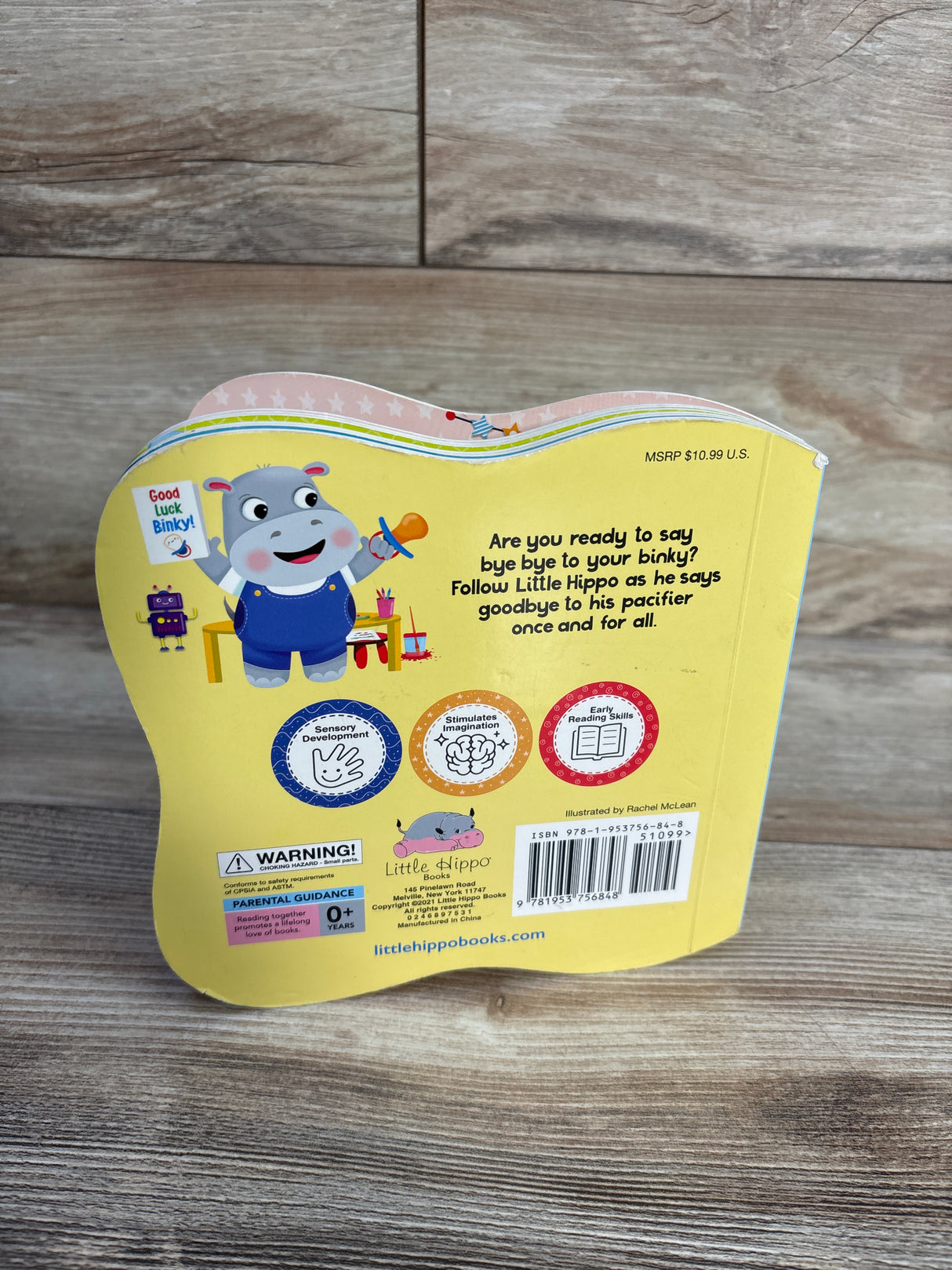 Bye Bye Binky - Touch and Feel Board Book