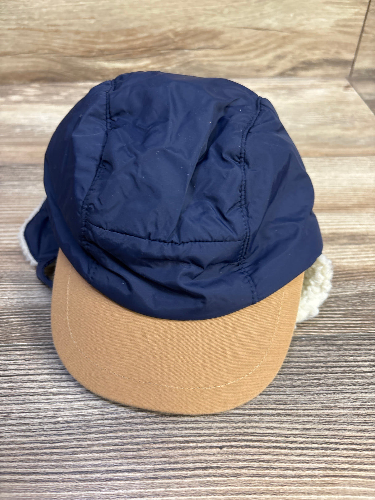 Old Navy Sherpa Lined Trapper Hat Navy sz 6-12m