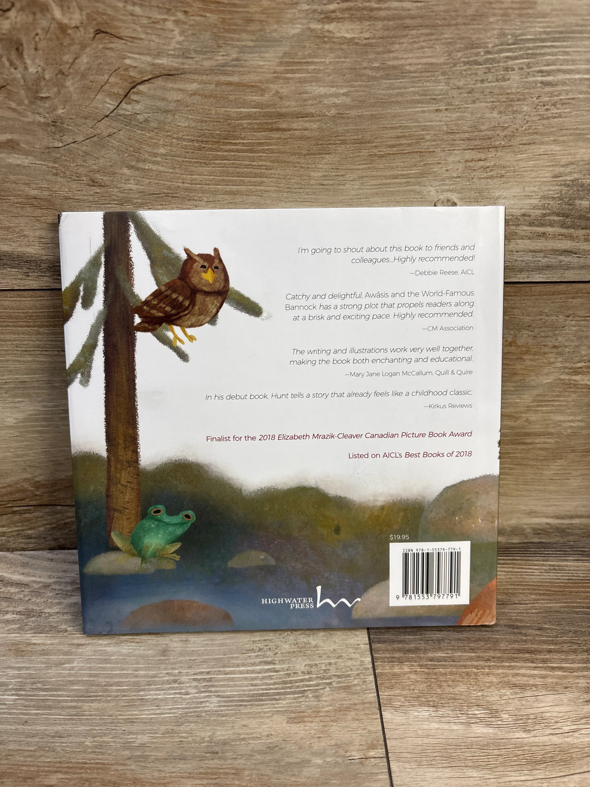 Awâsis and the World-Famous Bannock Hardcover Book