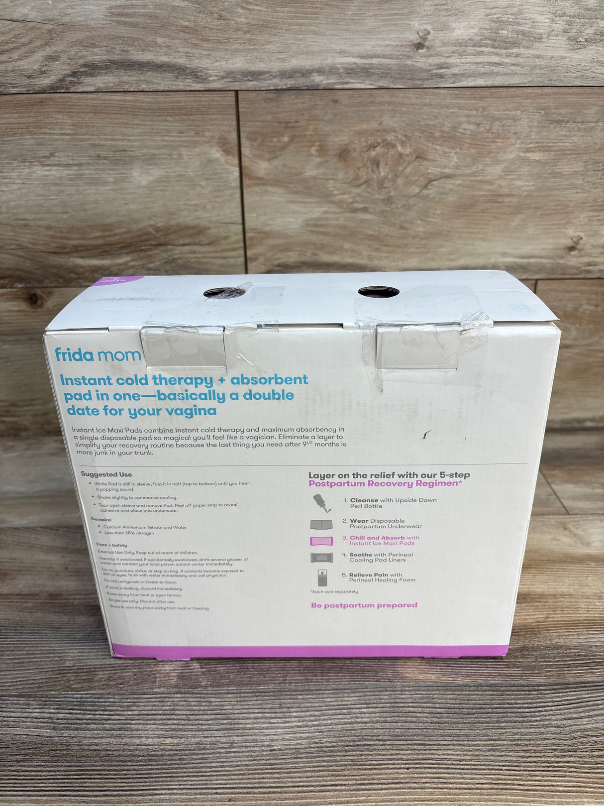 NEW Frida Mom Instant Ice Maxi Pads 8pk