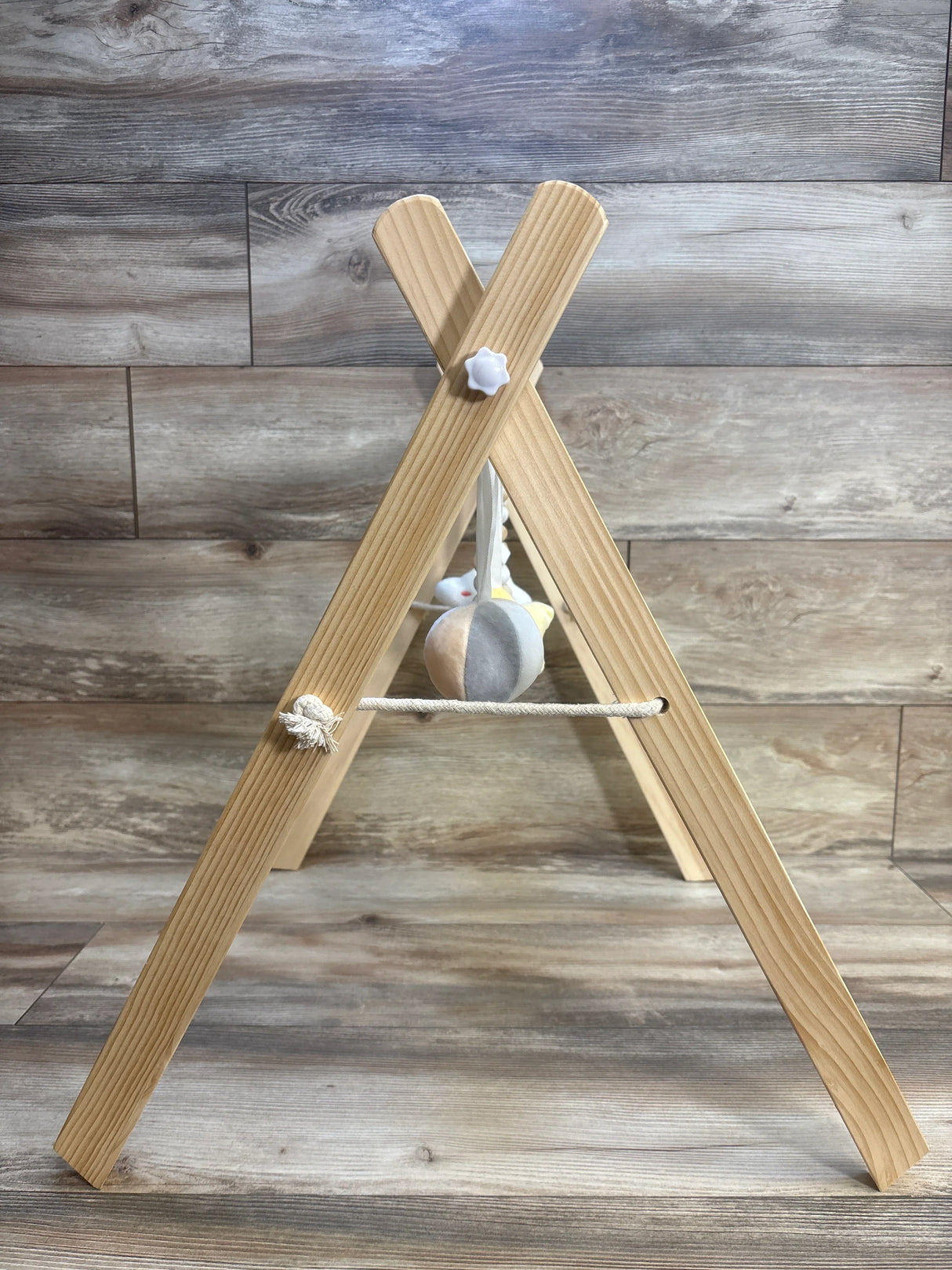 Wooden Baby Play Gym