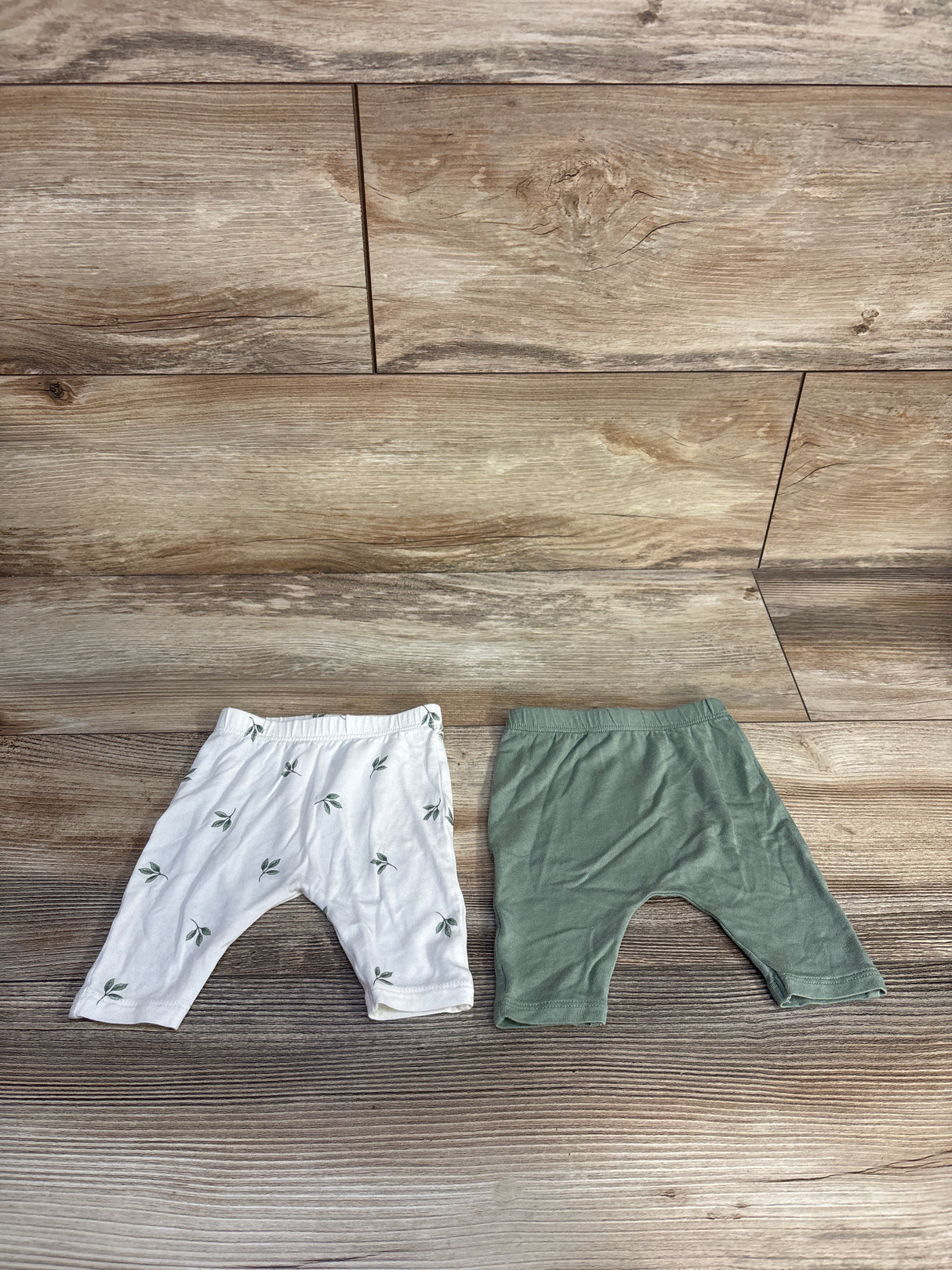 Carter's Purely Soft 2pk Pull On Pants Green sz Newborn