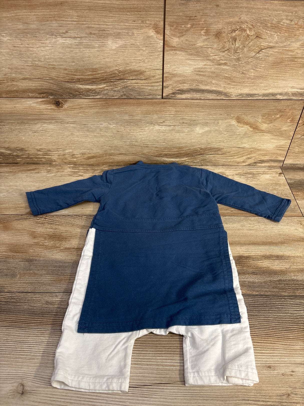 Cheongsam Boys Romper Navy sz 6-12m