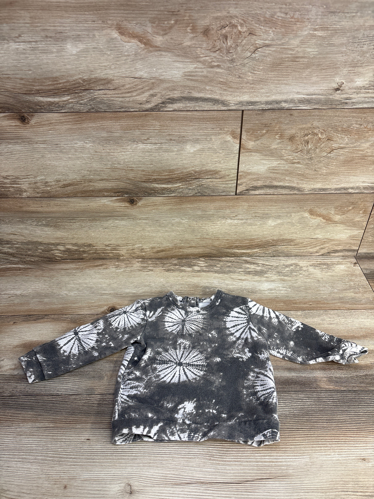 Cotton On Baby Tie Dye Pullover Sweatshirt Grey sz 12-18m