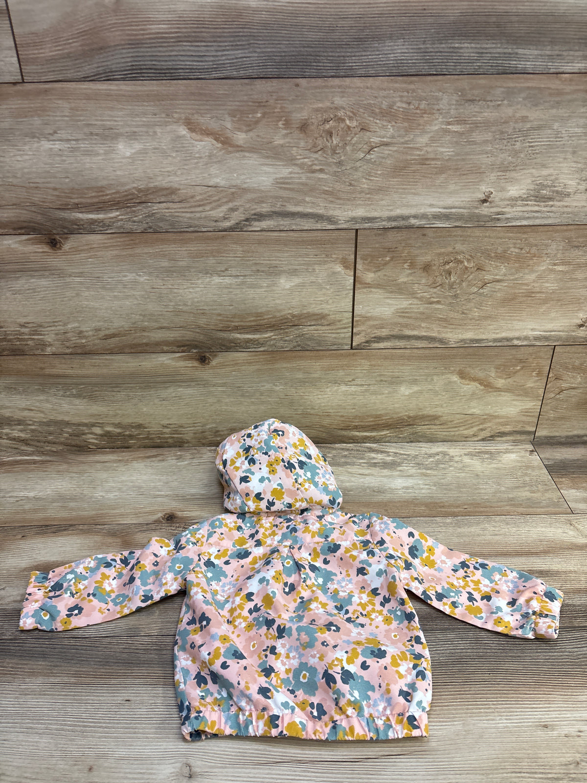 Tommy Bahama Full Zip Floral Jacket Pink sz 12m