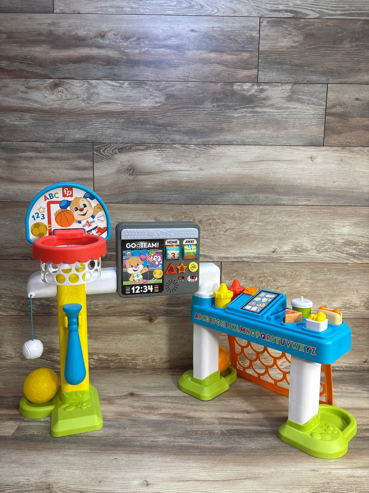 Fisher Price Laugh & Learn 4-in-1 Game Experience Sports Activity Center