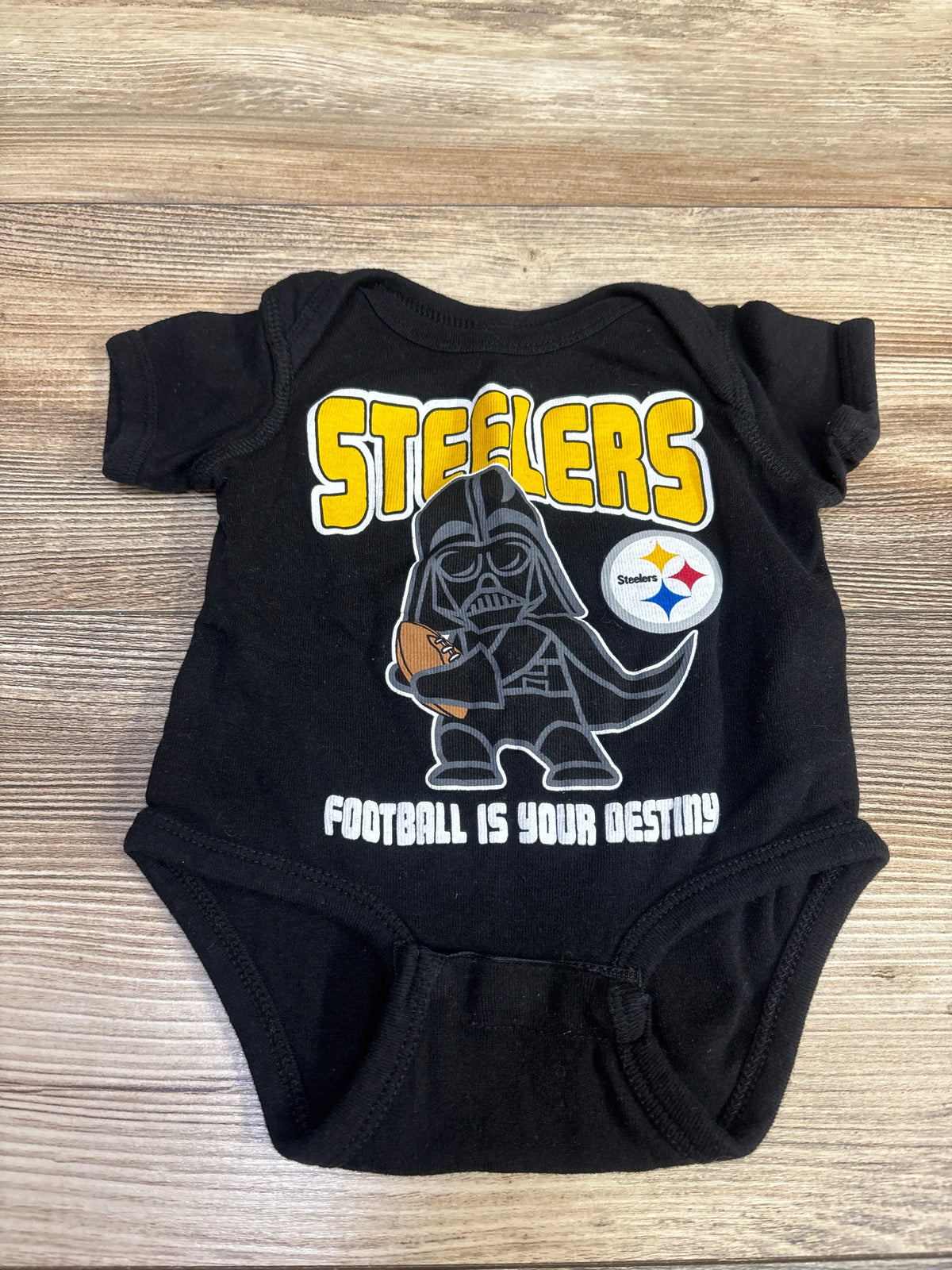 Outerstuff Pittsburgh Steelers Football Is Your Destiny Bodysuit Black sz 0-3m
