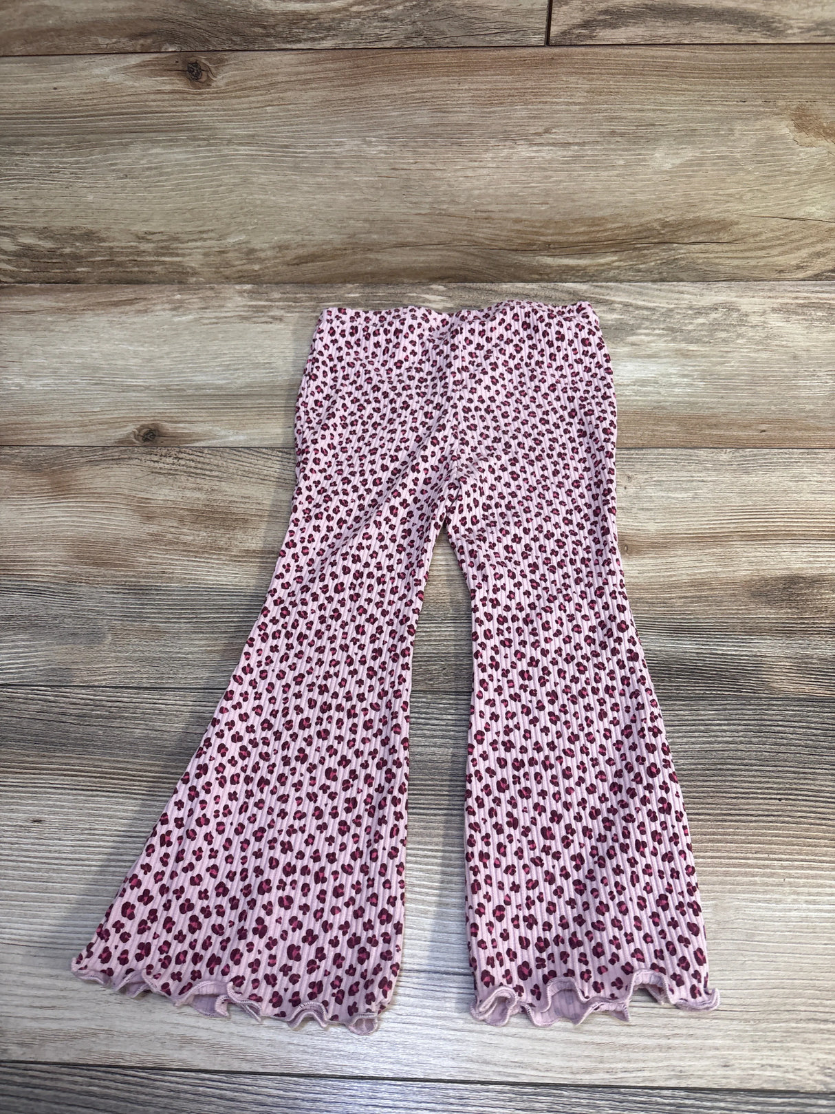 Old Navy Ribbed Flare Leggings Pink sz 2T