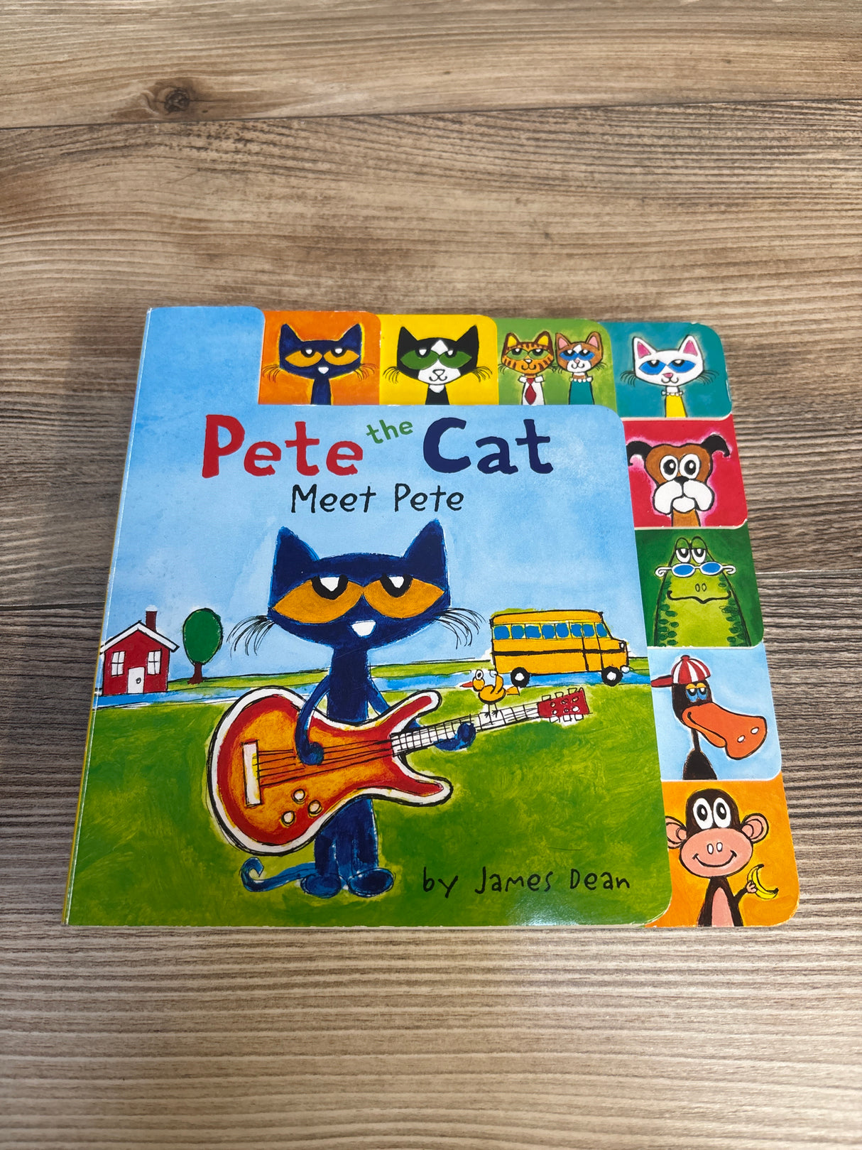 Pete the Cat Meet Pete Tabbed Board Book