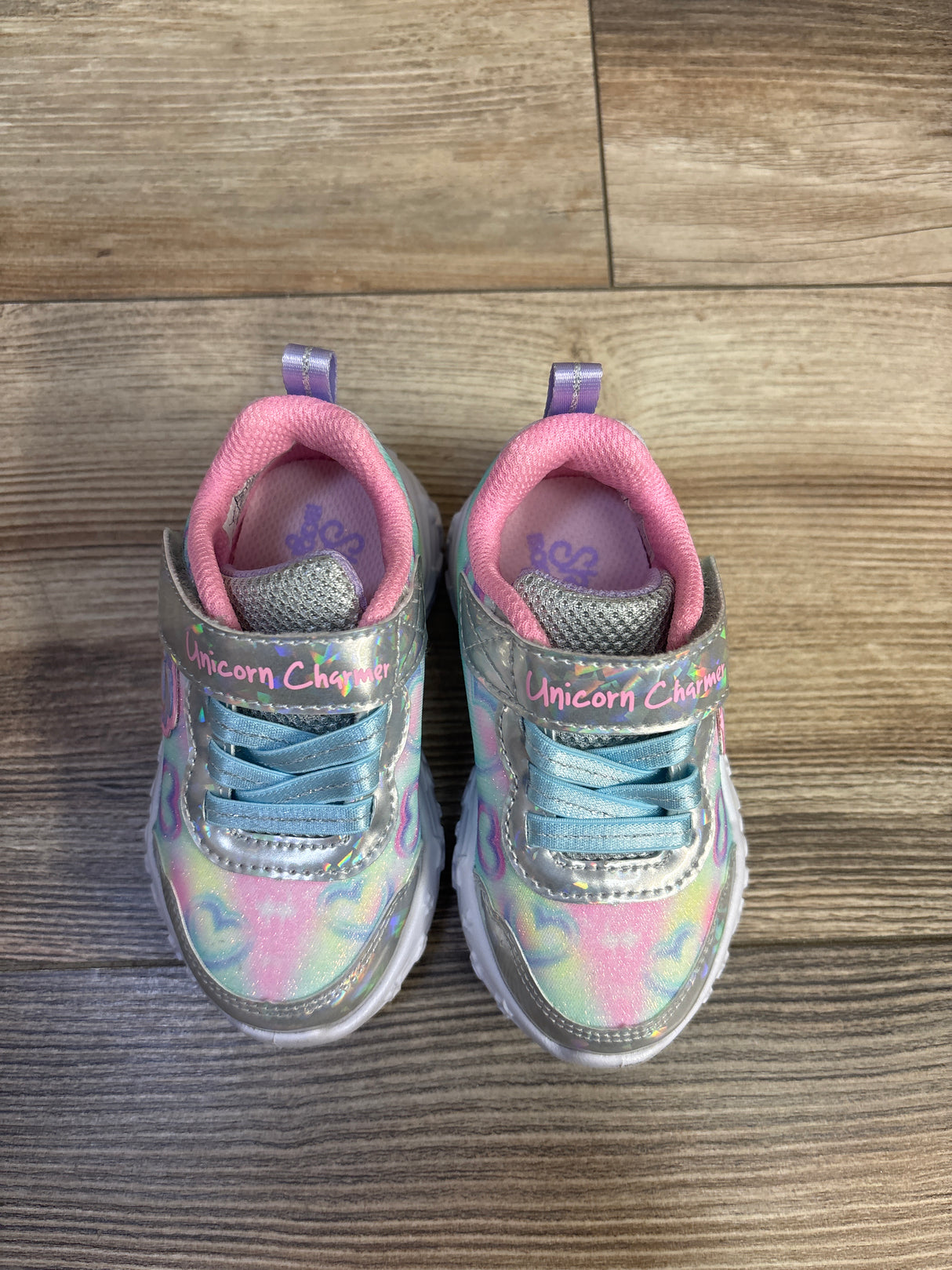 Sketchers Unicorn Charmer Light Up Sneakers Blue sz 5c