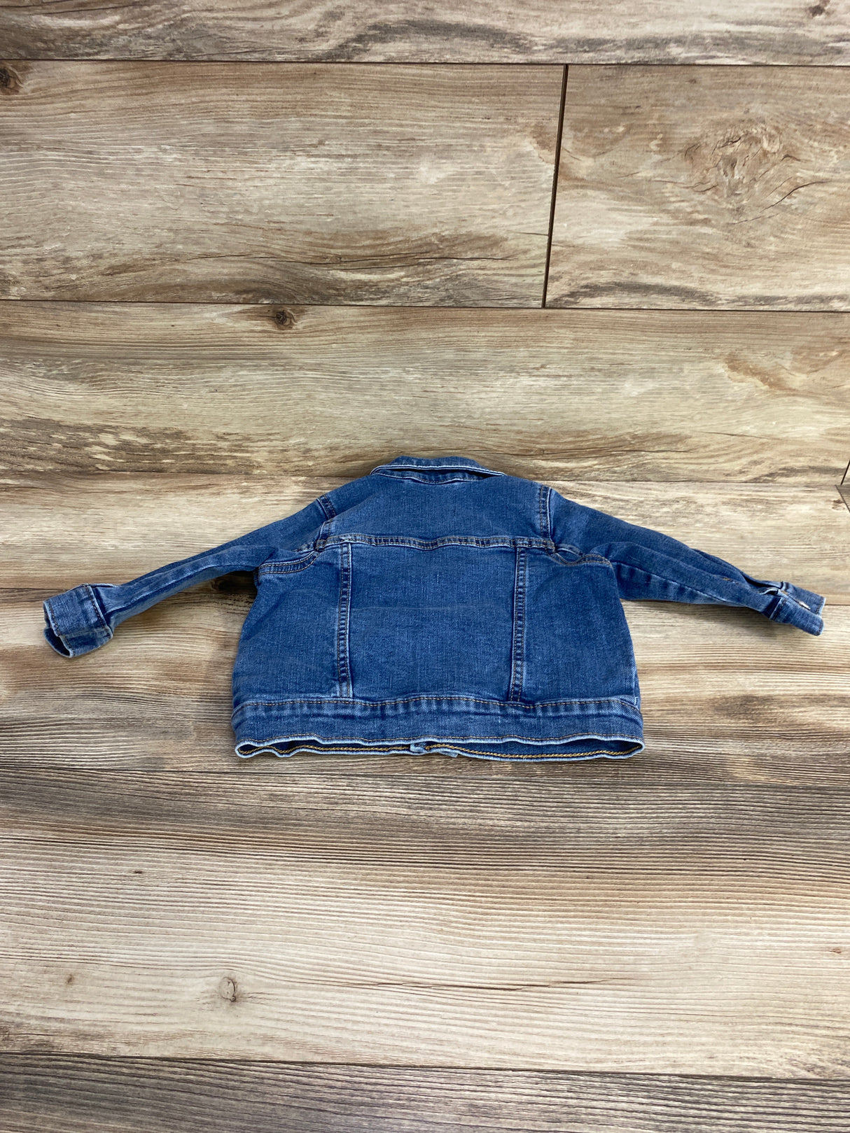 Old Navy Denim Button Up Jumper Light Blue sz 12-18m