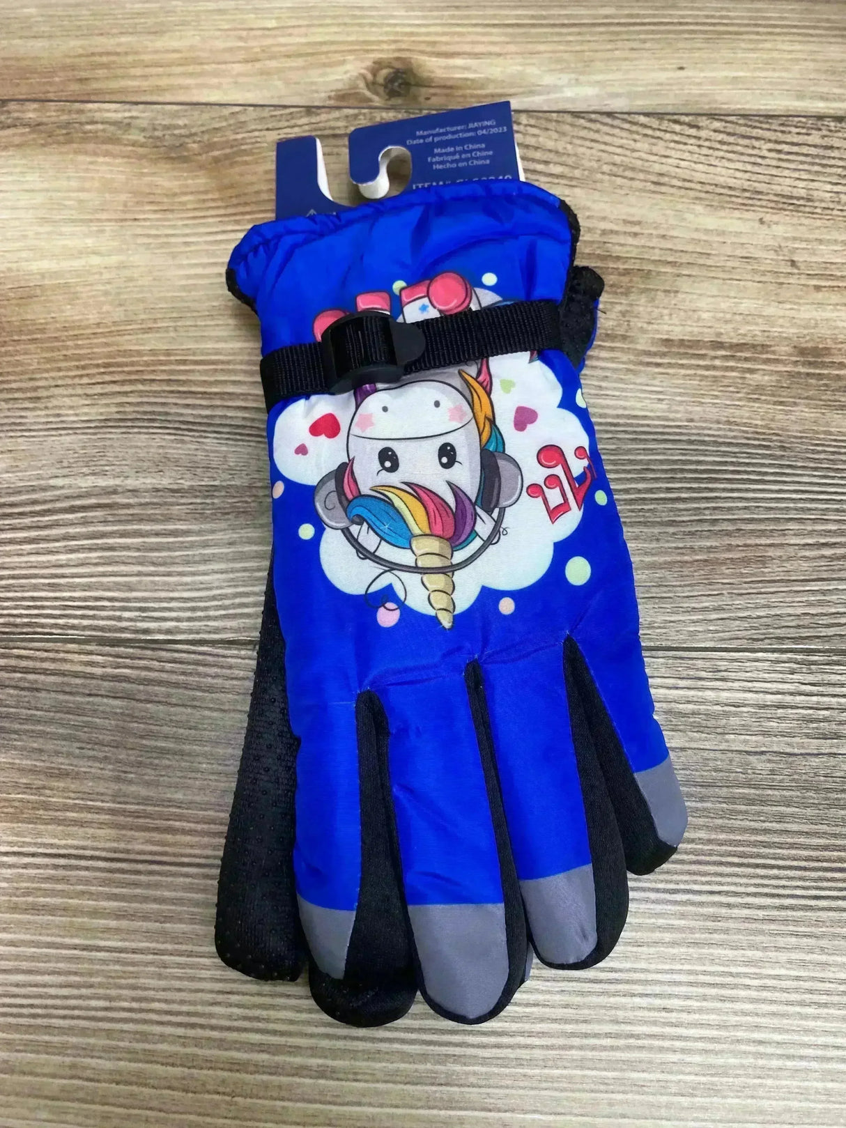 NEW ThermaWear Kid's Unicorn Winter Ski Gloves Blue - Me n Mommy To Be