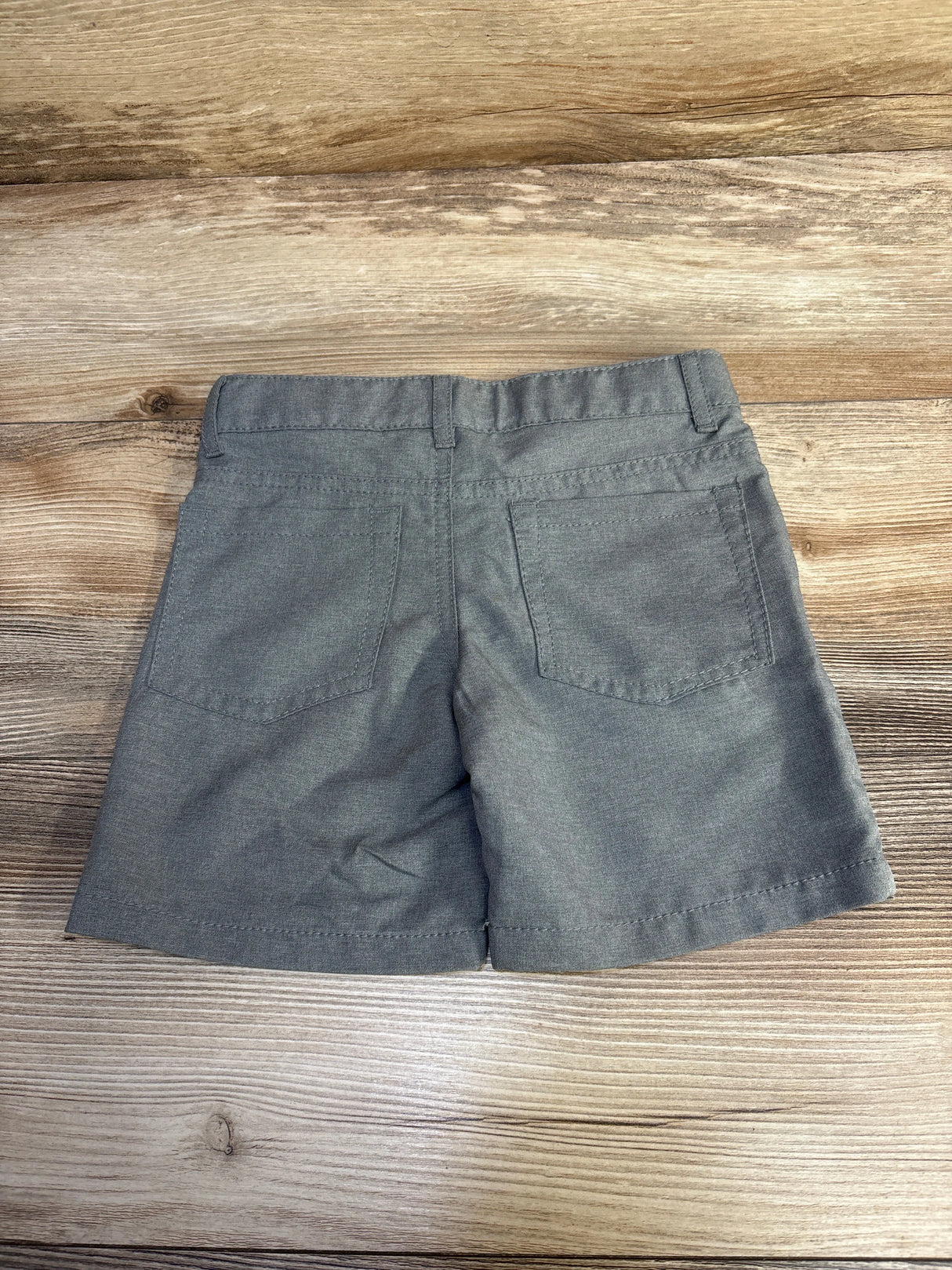 Cat & Jack Quick Dry Chino Shorts Grey sz 4T