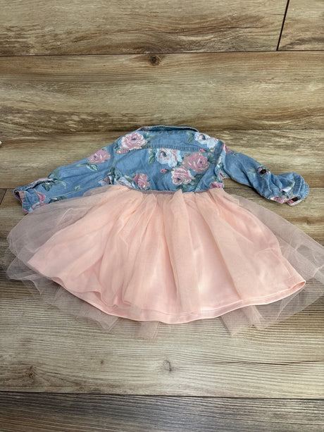 Lilt Floral Tulle Dress Blue sz 2T - Me n Mommy To Be