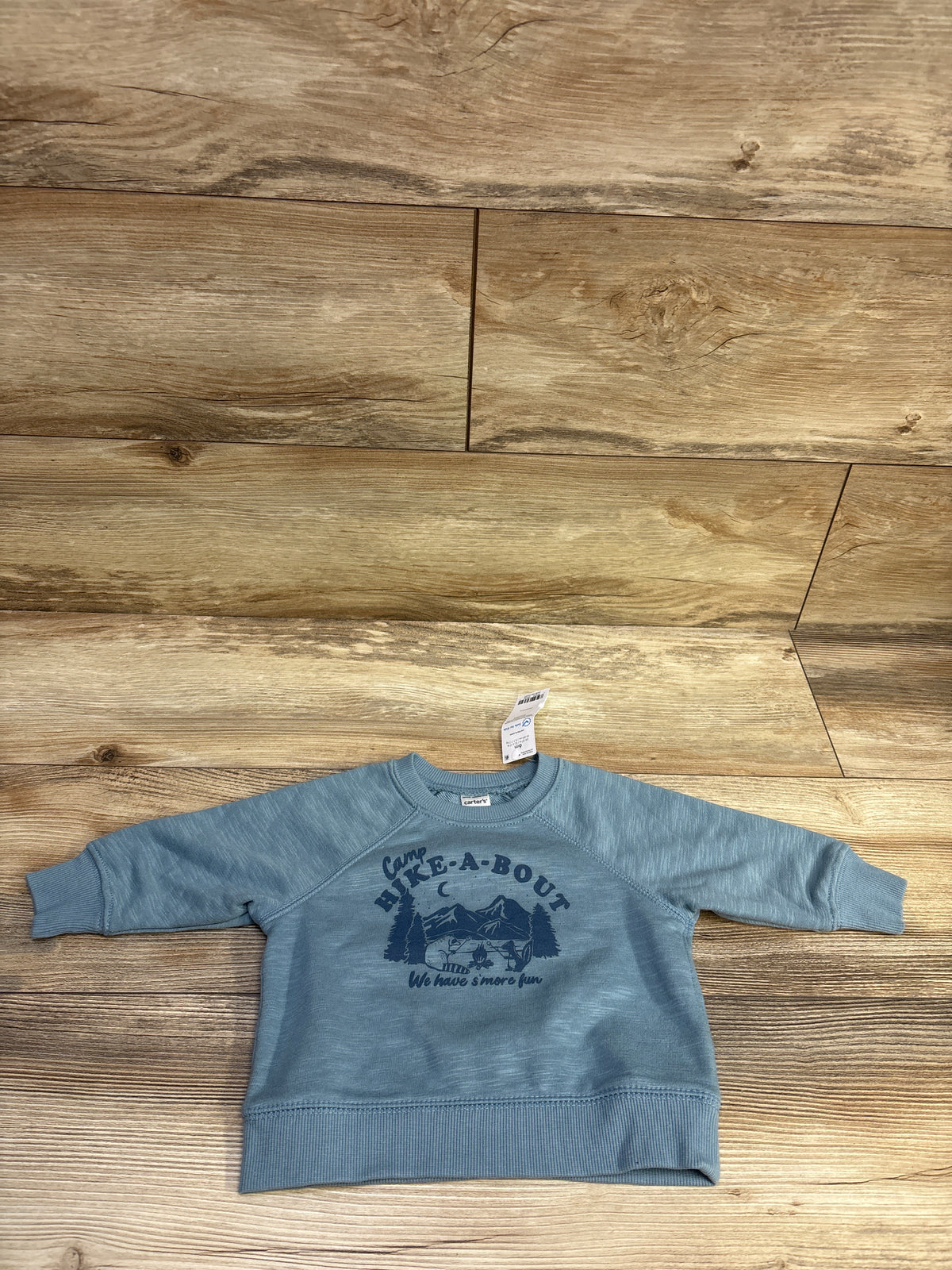 NEW Carter's Pullover Sweatshirt Blue sz 6m