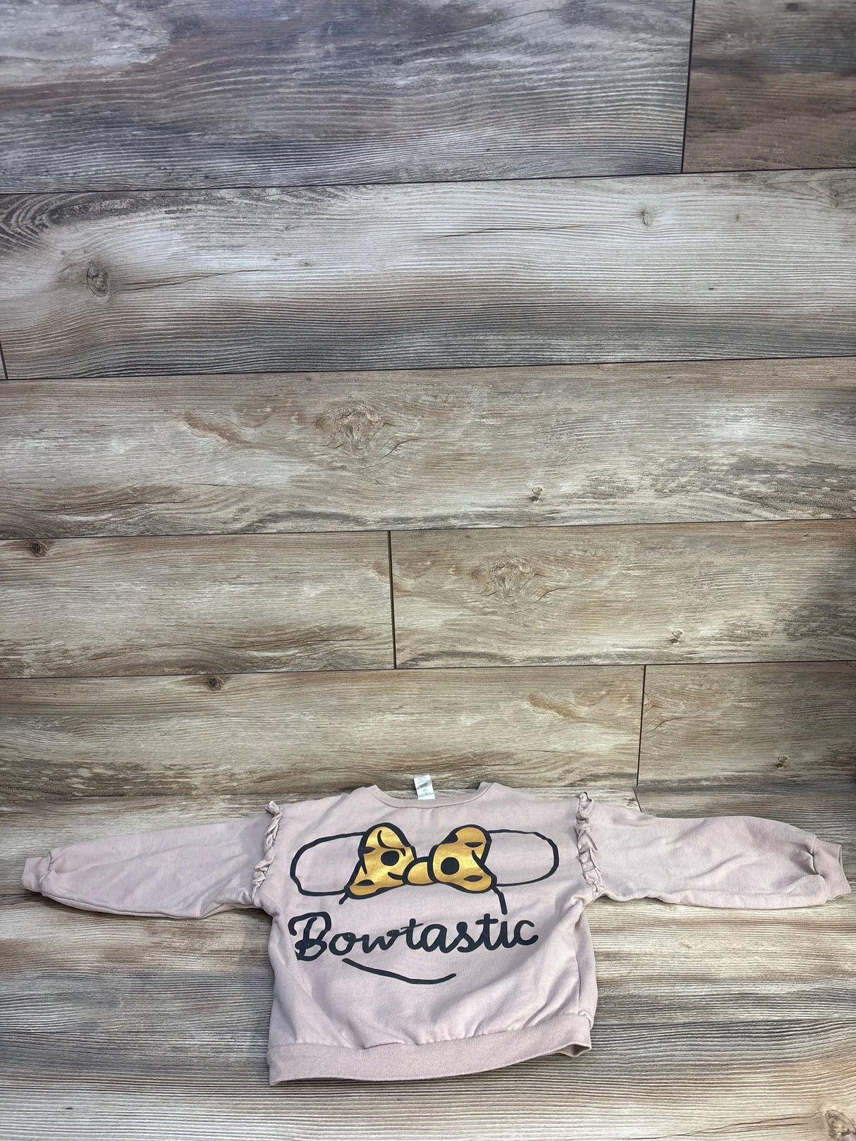 Disney Minnie Mouse Sweatshirt Brown sz 5T