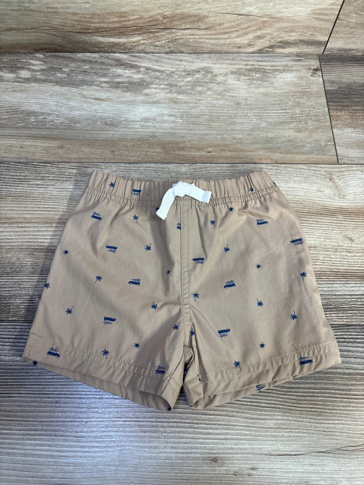 Just One You Drawstring Shorts Beige sz 12m