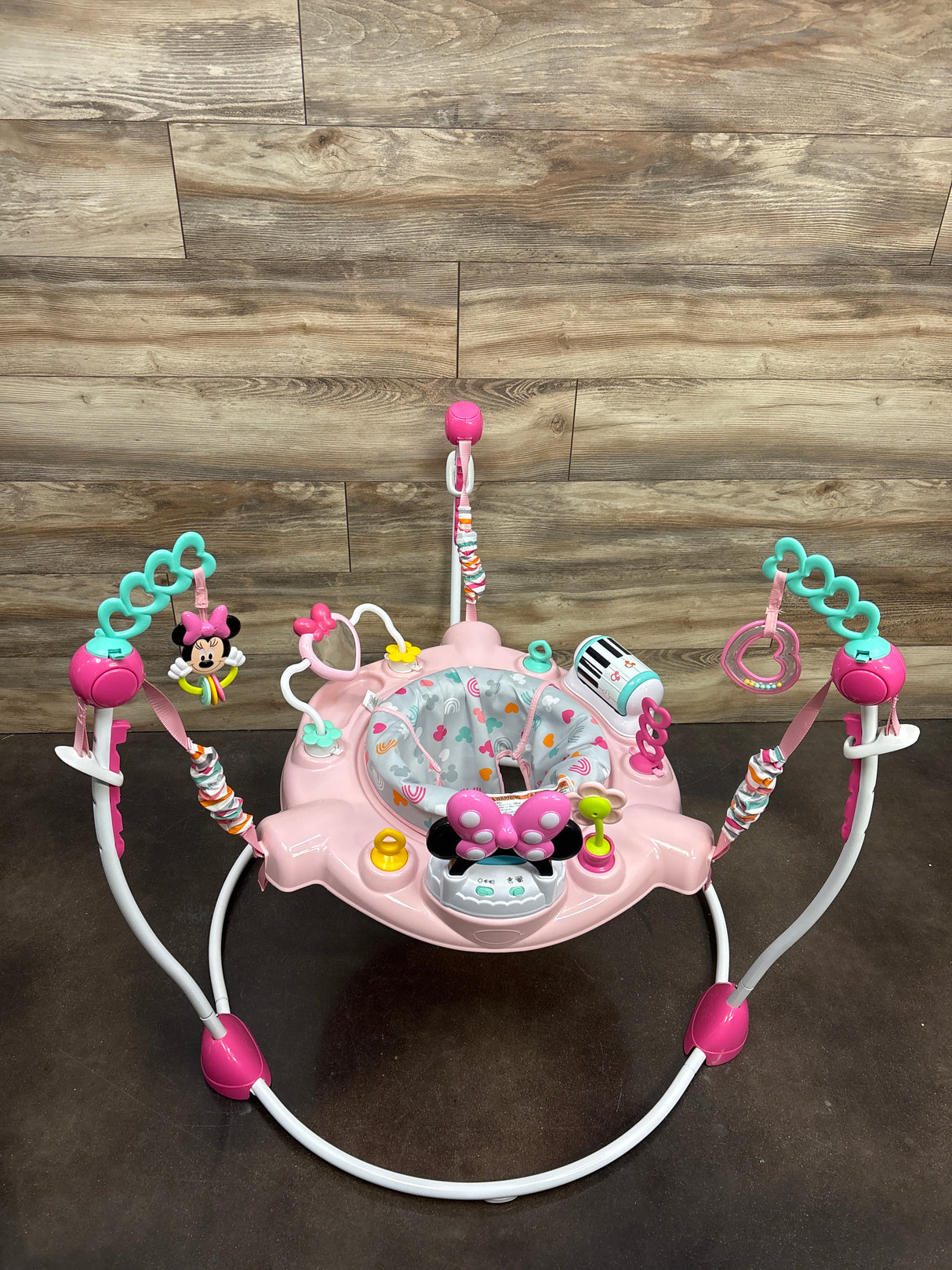 Bright Starts Disney Minnie Mouse Forever Besties Activity Jumper