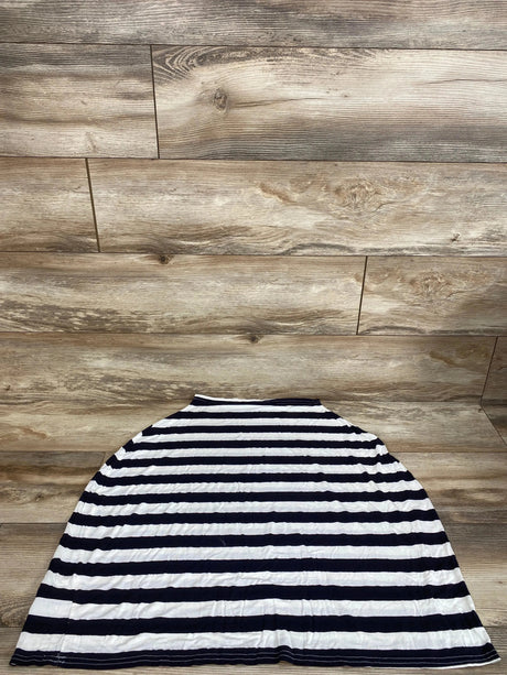 Belle On The Go 6 in 1 Multi Use Striped Cover Black/White - Me n Mommy To Be