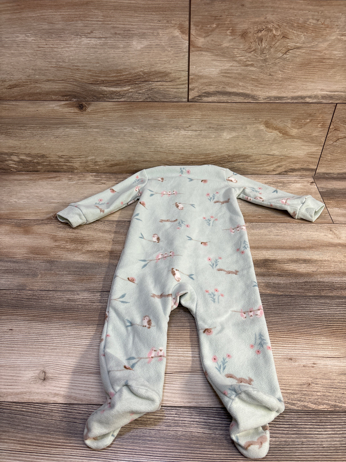 Carter's Blanket Sleeper Green sz 9m