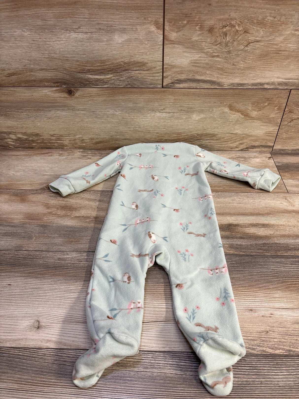 Carter's Blanket Sleeper Green sz 9m