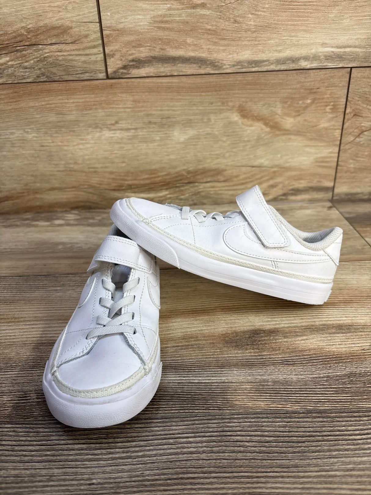 Nike Court Legacy PS 'Triple White' Sneakers sz 12c
