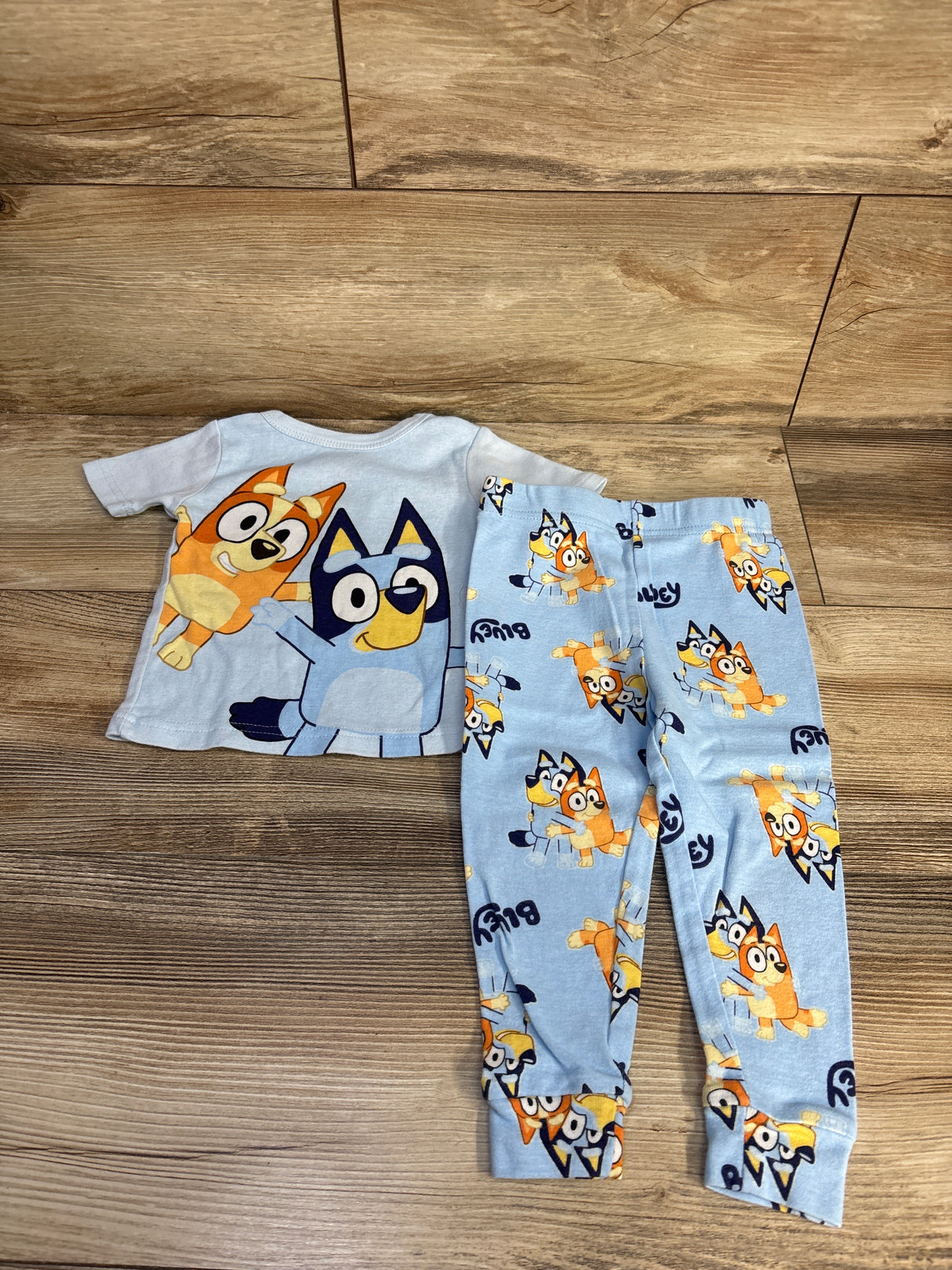 Bluey 2pc Pajama Set Blue sz 2T