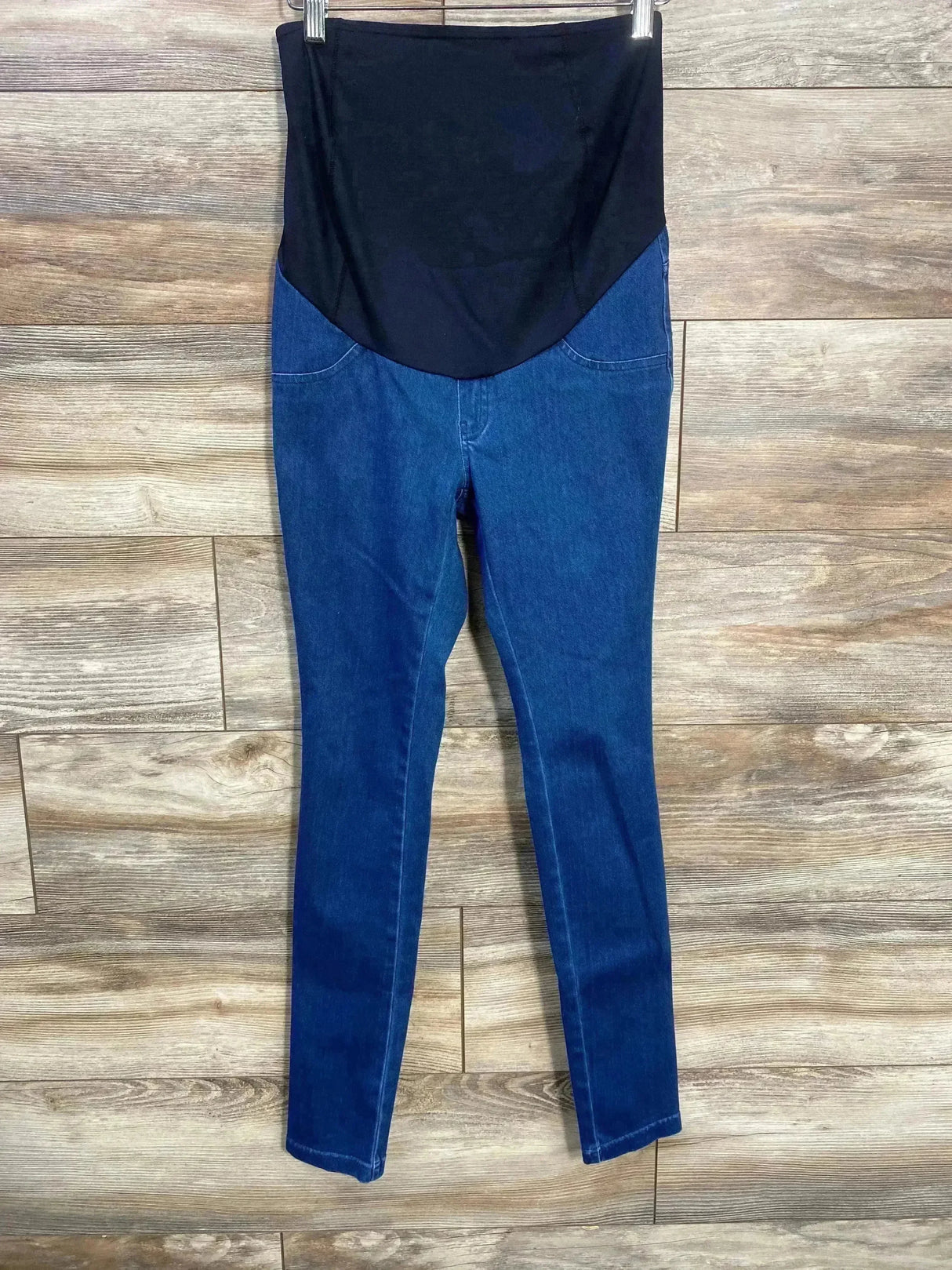 Kimi + Kai Maternity Full Panel Jeggings Blue sz Small - Me n Mommy To Be