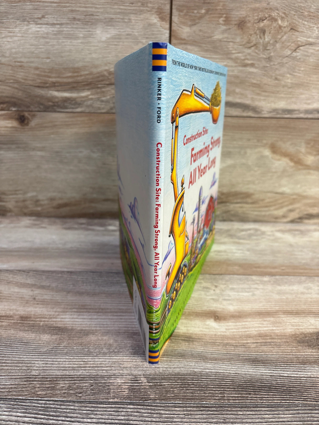 Construction Site: Farming Strong All Year Long Hardcover Book