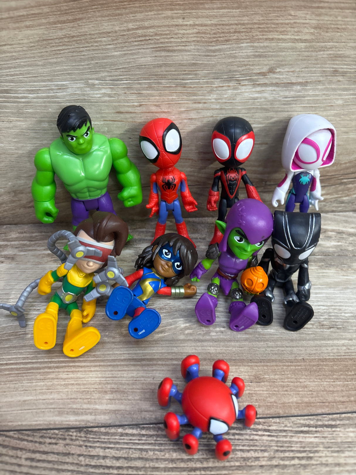 Marvel Spidey and his Amazing Friends Collection Pack Action Figures 9pk