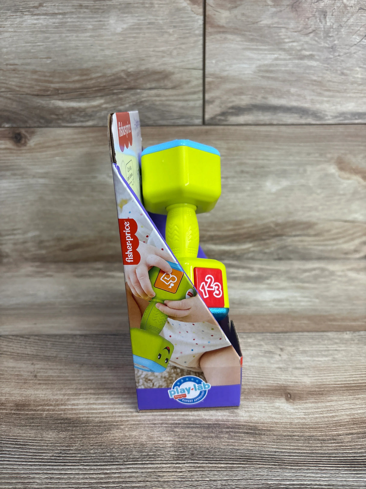 NEW Fisher Price Laugh & Learn Countin' Reps Dumbbell