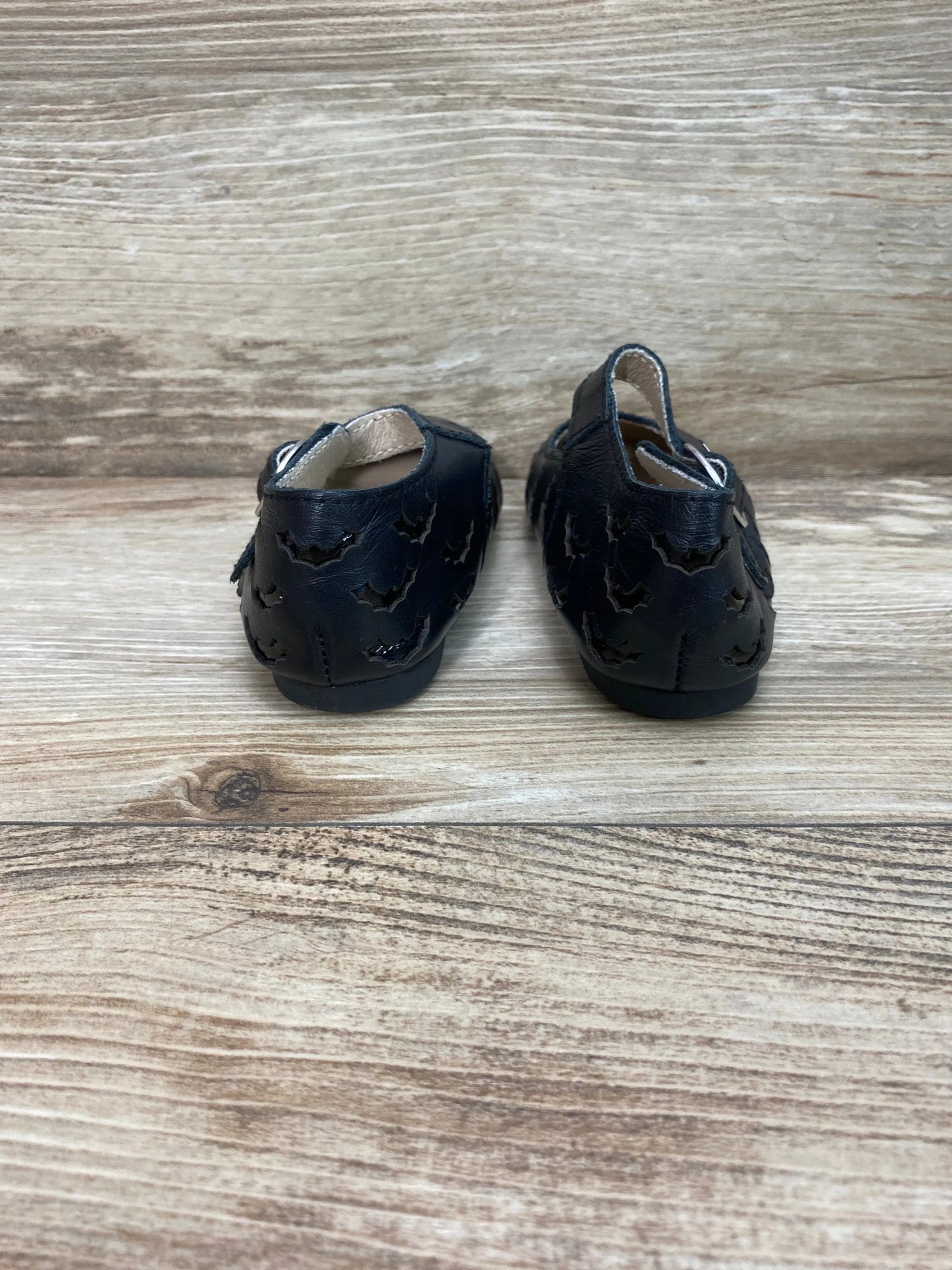 Spellbound Soles Mary Jane Flats Bats Cut Outs Black Sz 7c - Me n Mommy To Be