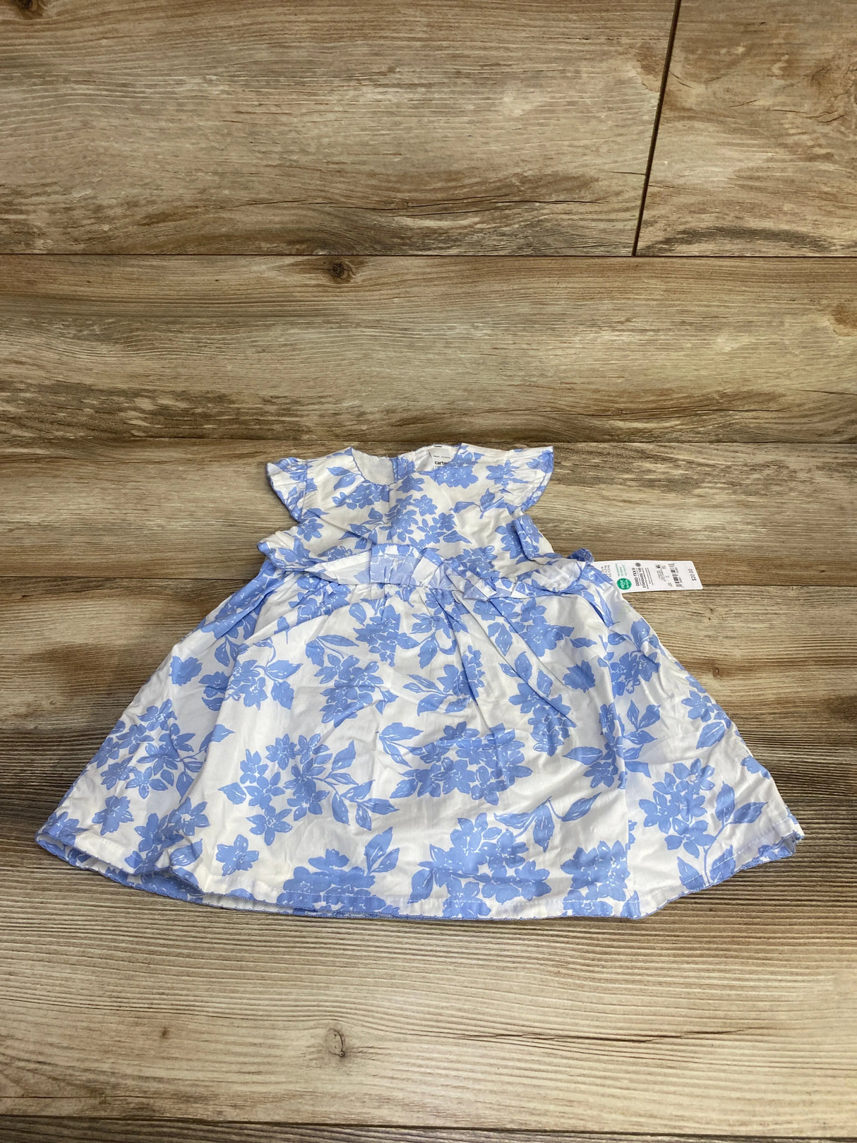 NEW Just One You 2pc Plaid Dress & Bloomers White sz 12m - Me n Mommy To Be