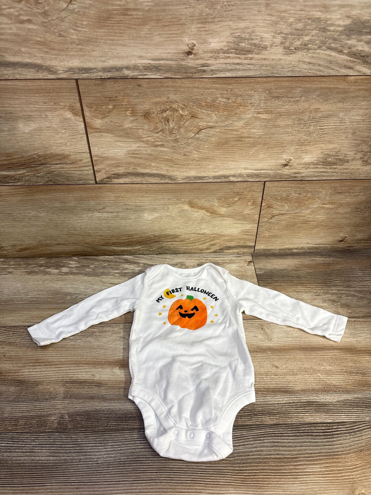 Old Navy My First Halloween Bodysuit White sz 6-12m