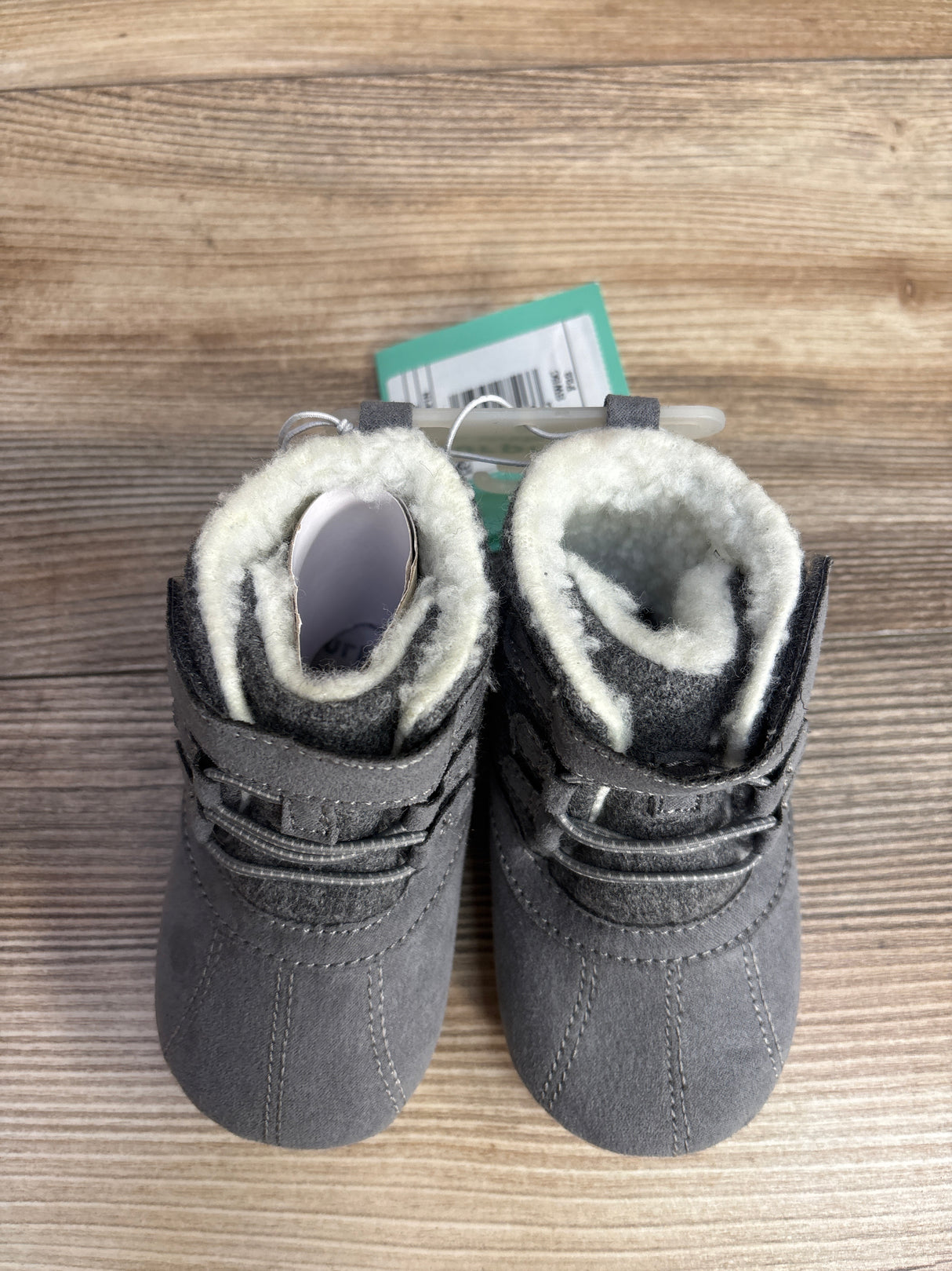 NEW Surprize by Stride Rite Crispin Boots Grey sz 4/5c