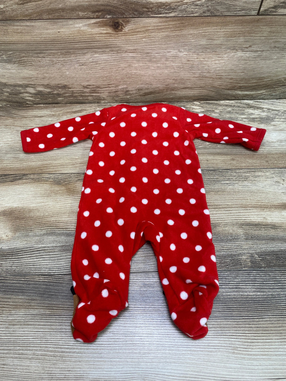 Just One You Polka Dot Blanket Sleeper Red sz Newborn - Me n Mommy To Be
