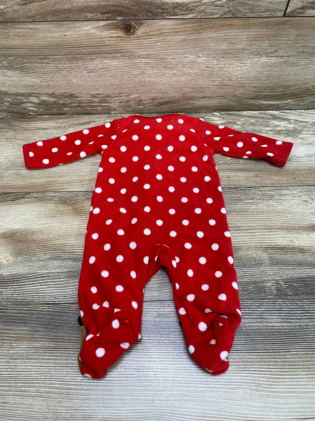 Just One You Polka Dot Blanket Sleeper Red sz Newborn - Me n Mommy To Be