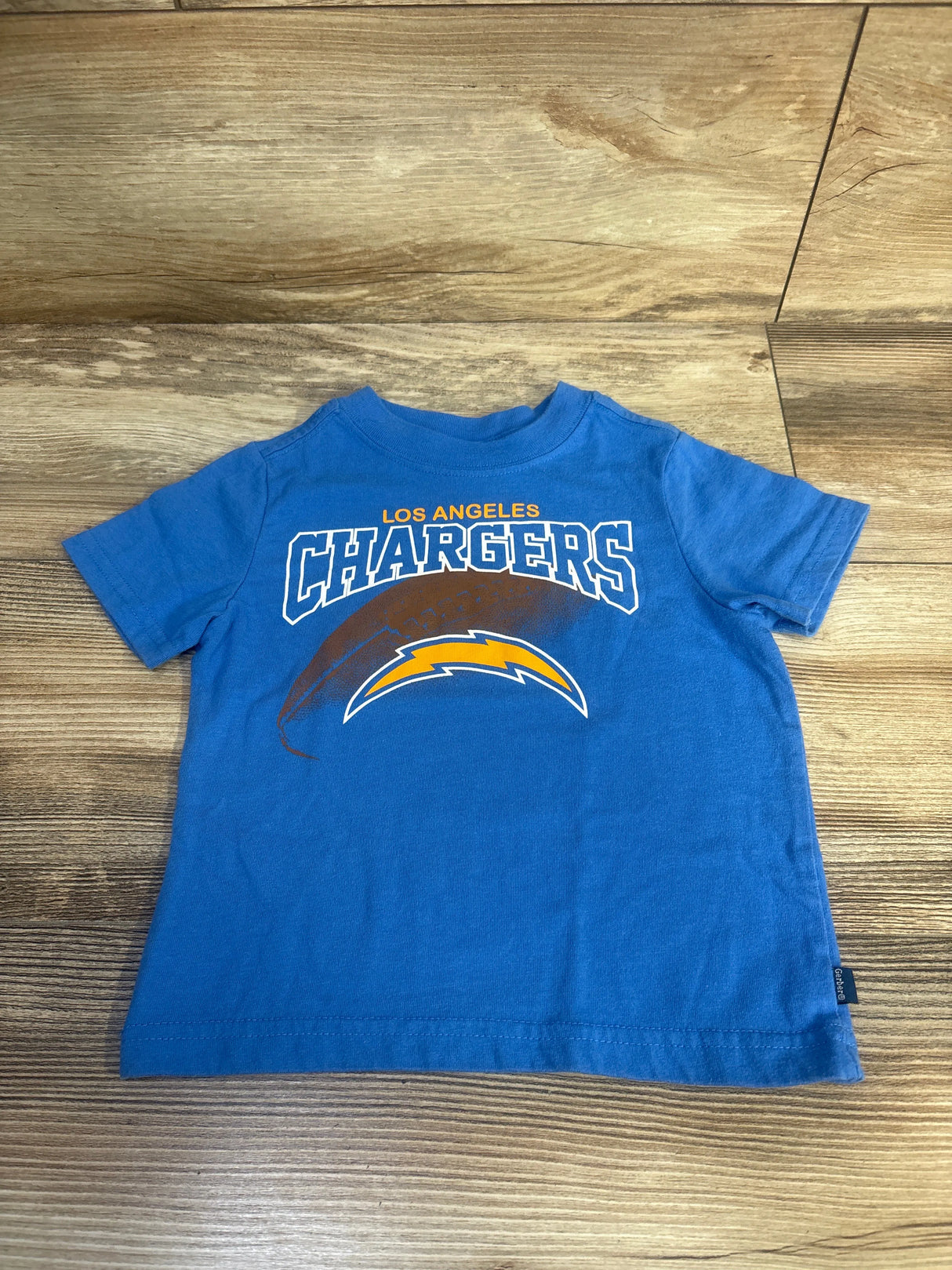 NFL Team Apparel Los Angeles Chargers Shirt Blue sz 2T