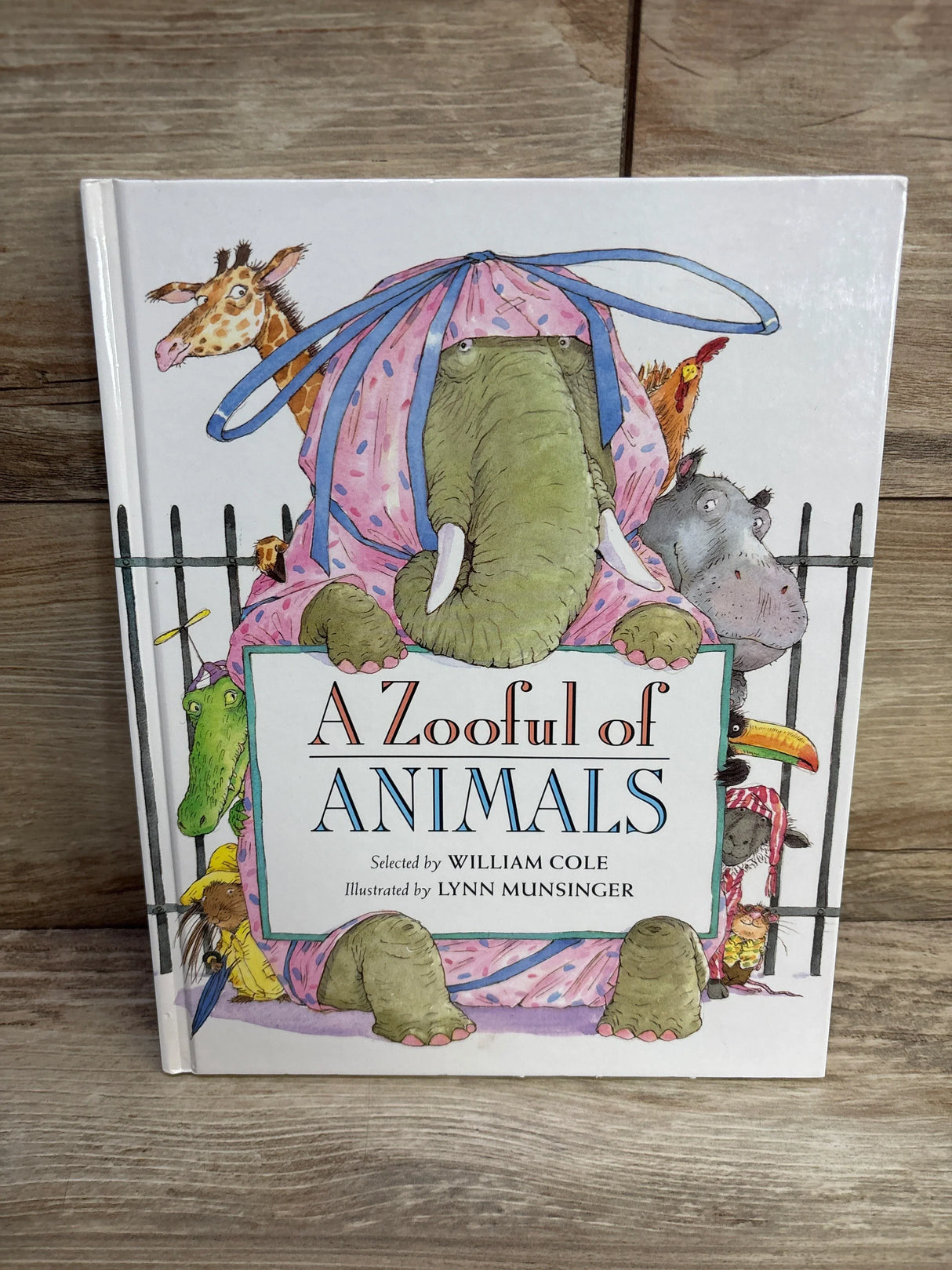 A Zooful of Animals Hardcover Book