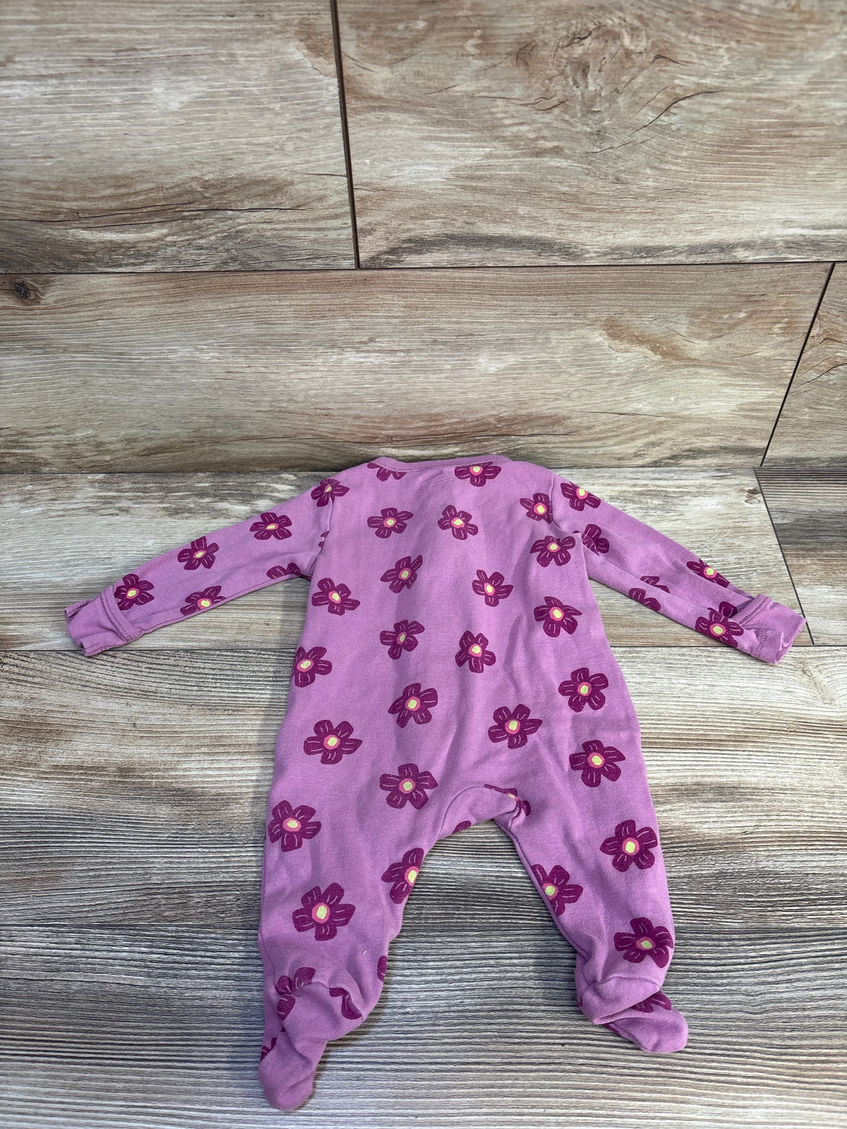 Old Navy Floral Sleeper Purple sz 0-3m