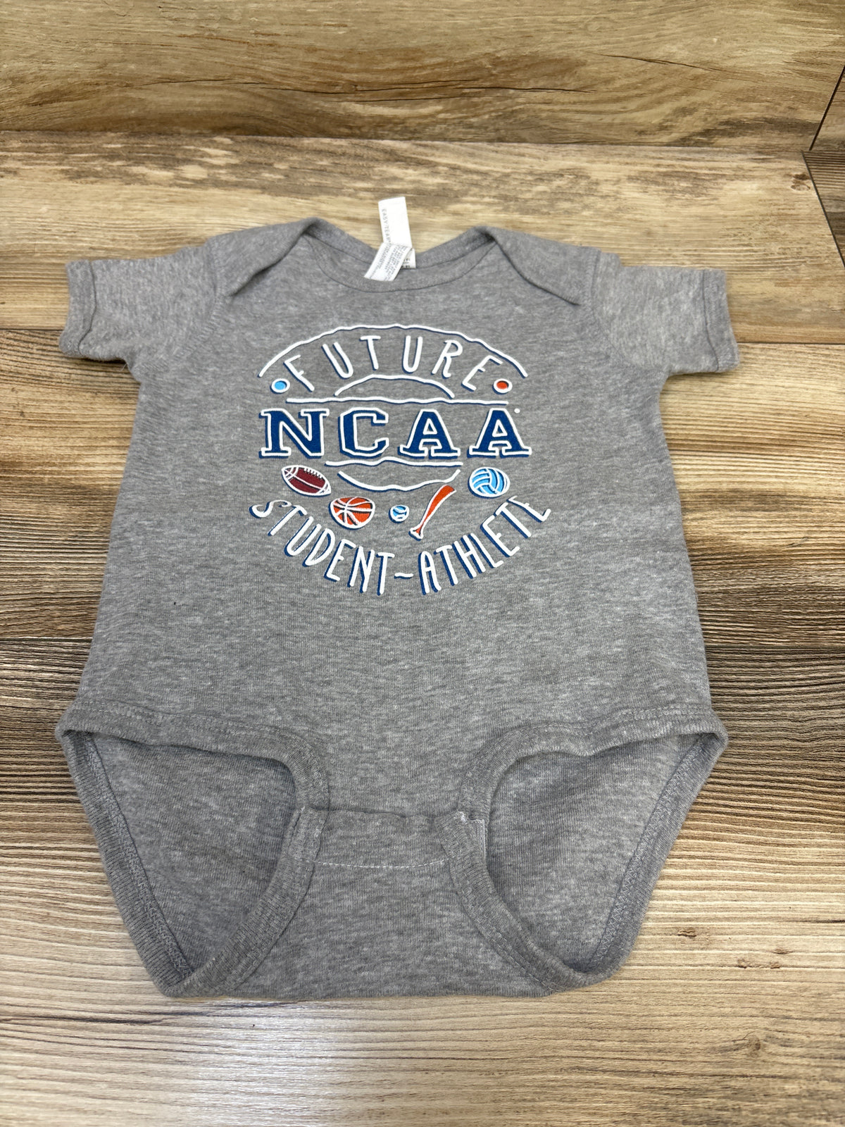 Rabbit Skins Future NCAA Student Athlete Bodysuit Grey sz 18m