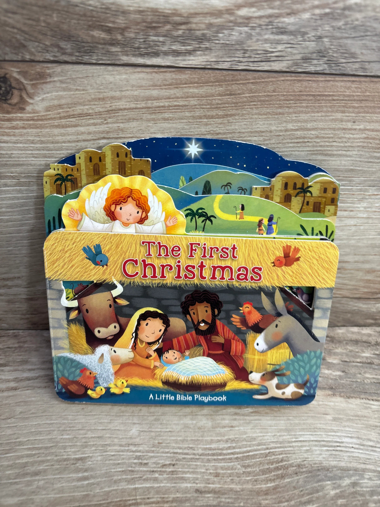 Little Bible Playbook: The First Christmas Board Book