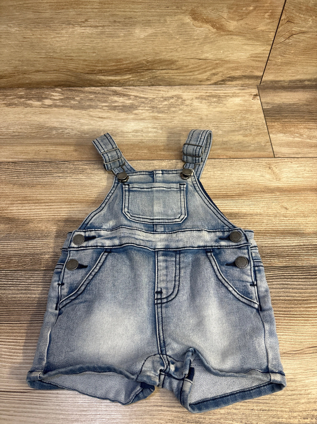 Cotton On Baby Denim Shortalls Blue sz 3-6m